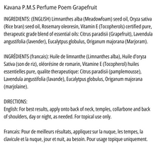 Load image into Gallery viewer, Grapefruit Perfume Poem: Aromatherapy roll-on for exhaustion