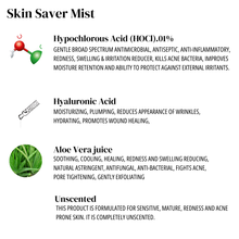 Load image into Gallery viewer, Skin Saver Mist - Hypochlorous acid spray for sensitive skin 100% unscented