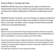 Load image into Gallery viewer, Sunday Salt Soak- Weekend bath salts blend