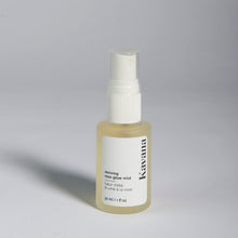 Load image into Gallery viewer, Kavana's bestselling Rose Glow Mist comes in Regular (4fl. oz/ 120ml) frosted glass bottle with spritzer or convenient travel size 1fl.oz./30ml frosted glass bottle with spritzer. Instantly moisturize with this liquid hydration and glow! All natural, no synthetic colourants or toxic ingredients in here!