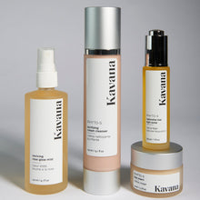 Load image into Gallery viewer, Roses to the rescue! Include Kavana's Rose Glow Mist, Phyto-5 Purifying thanks to rose clay Cream Cleanser, Phyto-5 Restorative Rose Nectar and Phyto-5 Face Cream for the most moisture quenching skincare you've ever tried. Plant powered and deliciously scented, the subtle rose scent will calm your spirit and your skin in no time!