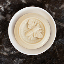 Load image into Gallery viewer, Natural, non-toxic, aluminum-free, synthetic fragrance free / perfume free, paraben free & pthalate-free, KAVANA's 'Eco-Deo' is a truly eco-friendly deoderant. Free of plastic packaging, this round deoderant bar, fits in the palm of your hand for easy use.  It's clean,  safe and really works to keep you dry and smelling fresh! Great if you're expecting, have sensitive skin, just want to detox from conventional deoderants. Contains ti-tri and lemongrass essential oils.