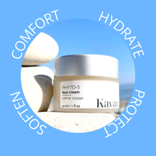 Load image into Gallery viewer, Phyto-5 Face Cream: Natural Moisturizer with Cacao Absolute &amp; Imortelle (Helichrysum italicum) and Silk peptides.
