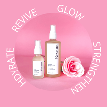 Load image into Gallery viewer, Reviving Rose Glow Mist- Dewy Finish Facial Mist With Roses, Pro-Vitamin B5 (Panthenol), Glycerin &amp; Peptides
