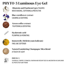 Load image into Gallery viewer, Phyto-5 Luminous Eye Gel Roll-on to soothe, refresh and calm puffy skin around the eyes.
