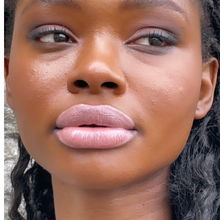 Load image into Gallery viewer, Model Raissa is seen here wearing Gamine, a neutral rose tint in the Kavana collection of Phyto-5 Tinted lip oils.
