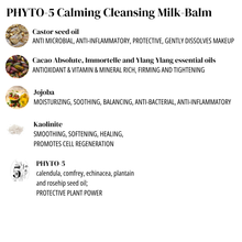Load image into Gallery viewer, PHYTO-5 Calming Cleansing Milk Balm with Cocoa and Immortelle.
