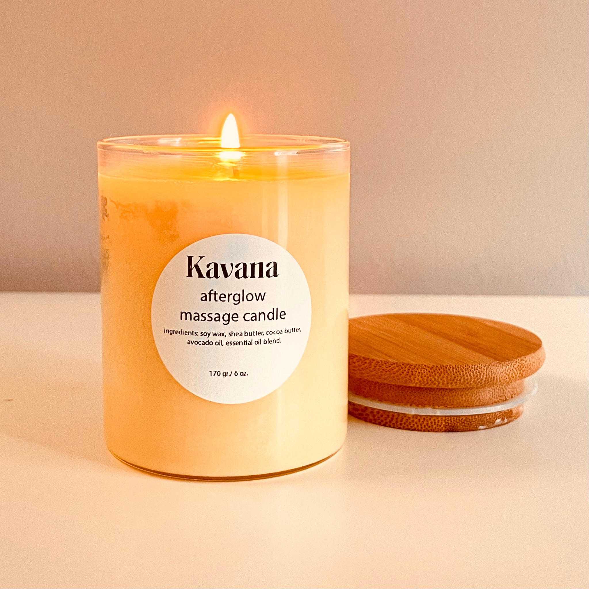 Afterglow Massage Candle- for you and/ your twin flame