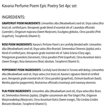 Load image into Gallery viewer, PMS Perfumes, Epic Poetry Quartet aromatherapy roll on perfume blends
